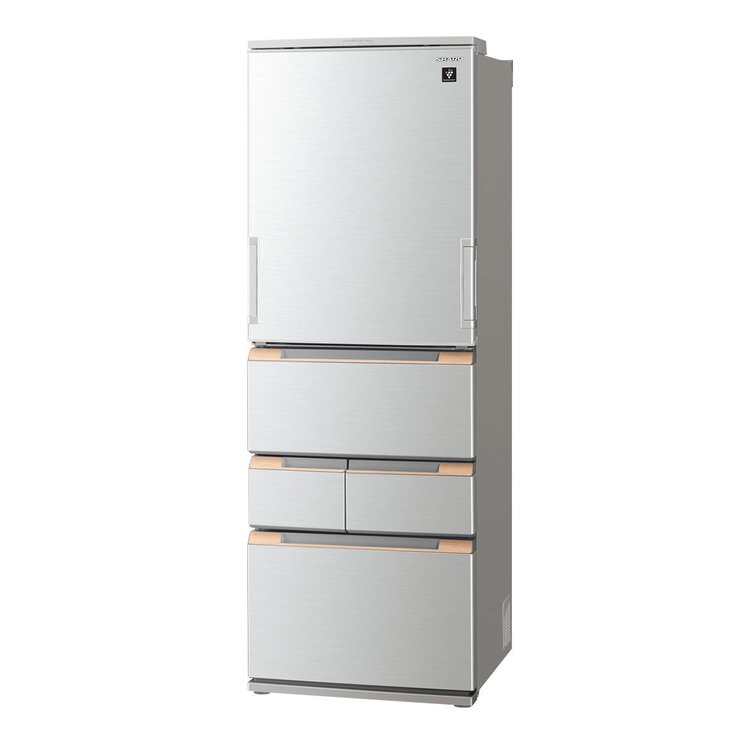 夏普 457公升自動除菌離子左右開任意門冰箱 星鑽銀 SJ-MW46HT-S