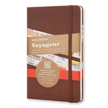 Moleskine Voyageur 旅人筆記本-棕 Moleskine Voyageur 旅人筆記本-棕