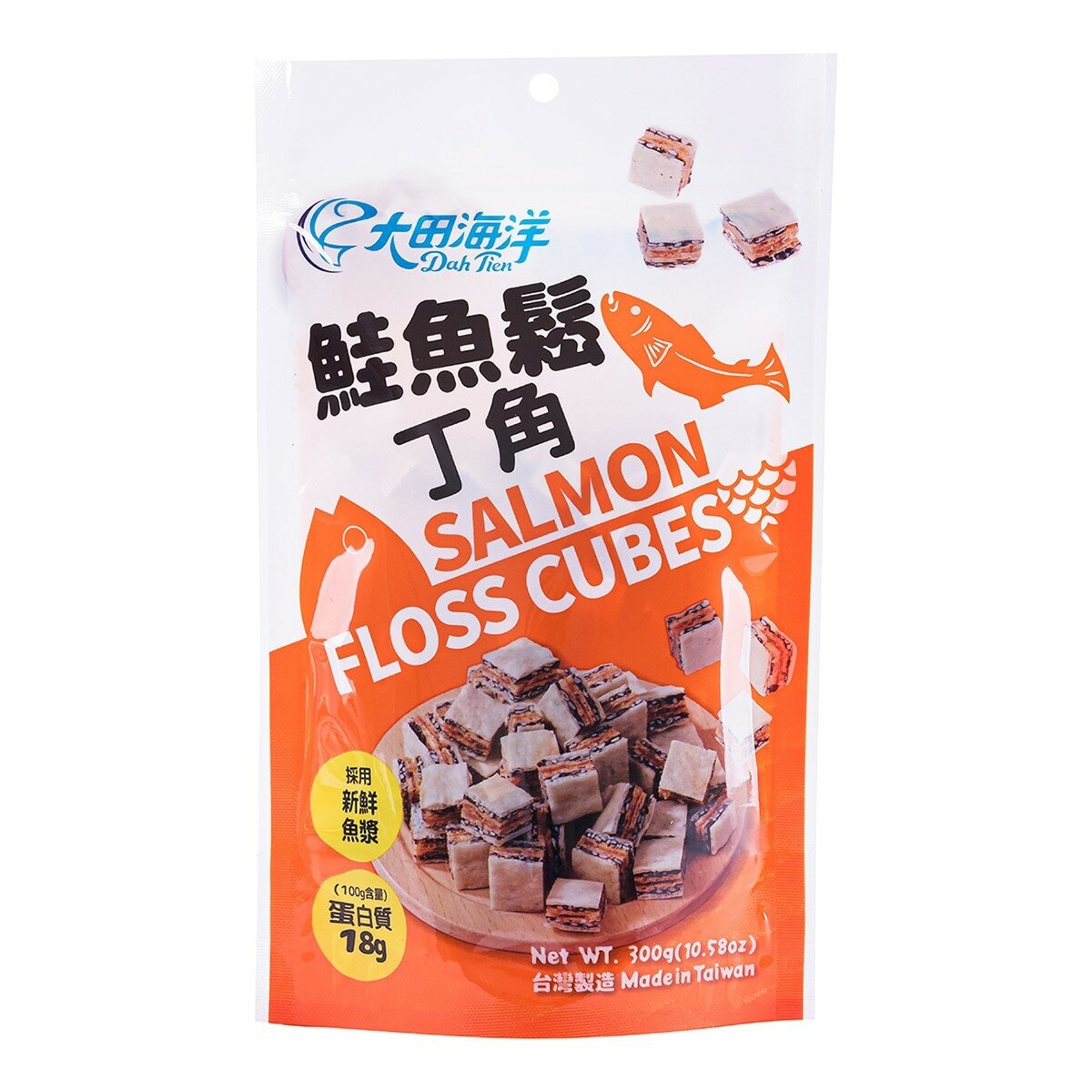 大田海洋 鱻魚禮盒 小魚乾鱈魚脆片 + 鮭魚鬆丁角 + 辣味鱈魚黑芝麻夾心絲 660公克 大田海洋 鱻魚禮盒 小魚乾鱈魚脆片 + 鮭魚鬆丁角 + 辣味鱈魚黑芝麻夾心絲 660公克