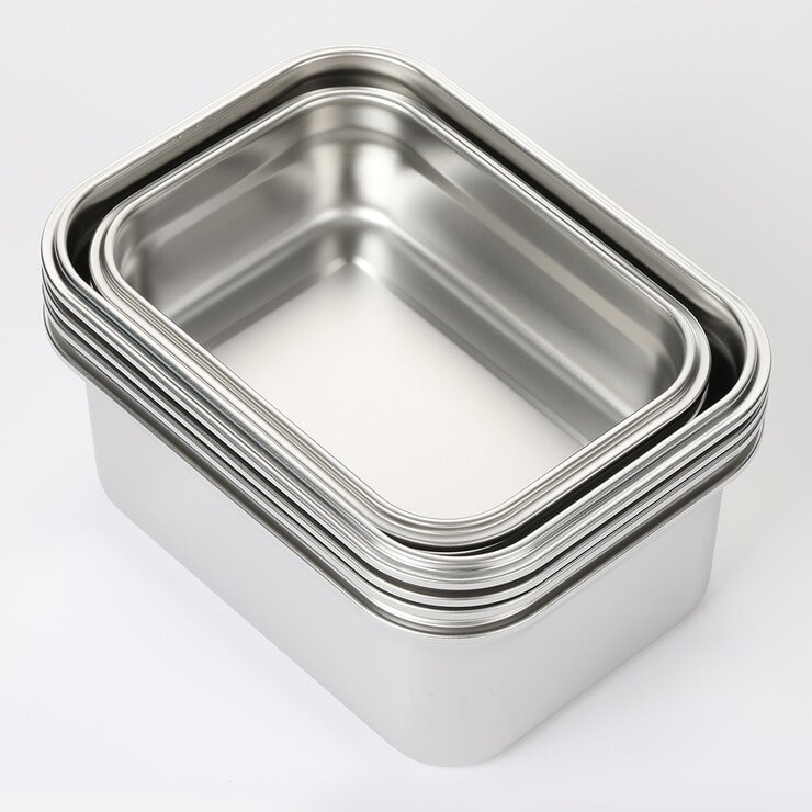 Neoflam 可微波不鏽鋼保鮮盒 含蓋12件組