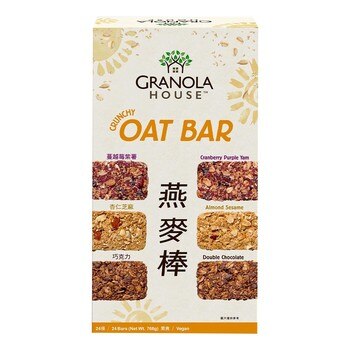 Granola House 綜合纖脆燕麥棒 32公克 X 24入 Granola House 綜合纖脆燕麥棒 32公克 X 24入