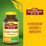 Nature Made 萊萃美 綜合維生素礦物質和葉黃素錠(食品) 300錠