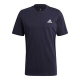 Adidas 男短袖上衣 深藍