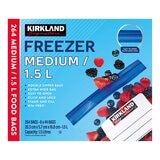 Kirkland Signature 科克蘭 夾鏈冷凍保鮮袋 (中) 44入 X 6盒