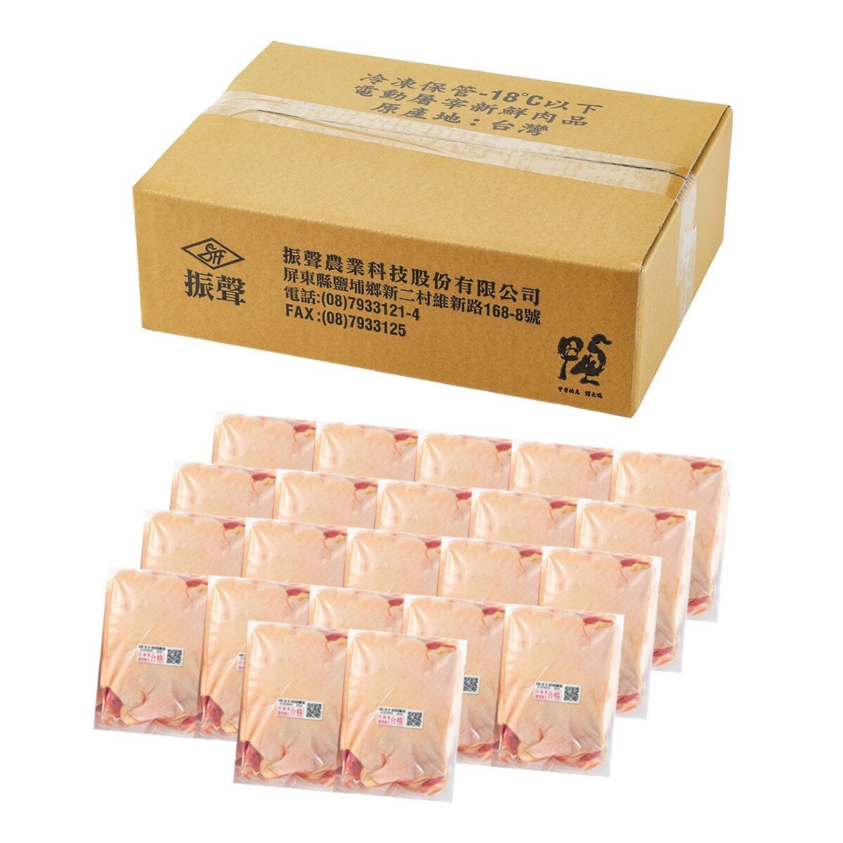 台灣冷凍薄鹽去骨鴨腿 4.8公斤 台灣冷凍薄鹽去骨鴨腿 4.8公斤