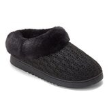 Dearfoams 女保暖休閒鞋 黑