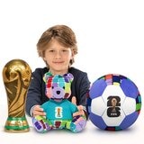 FIFA 世界盃 8吋 絨毛玩偶 彩色熊