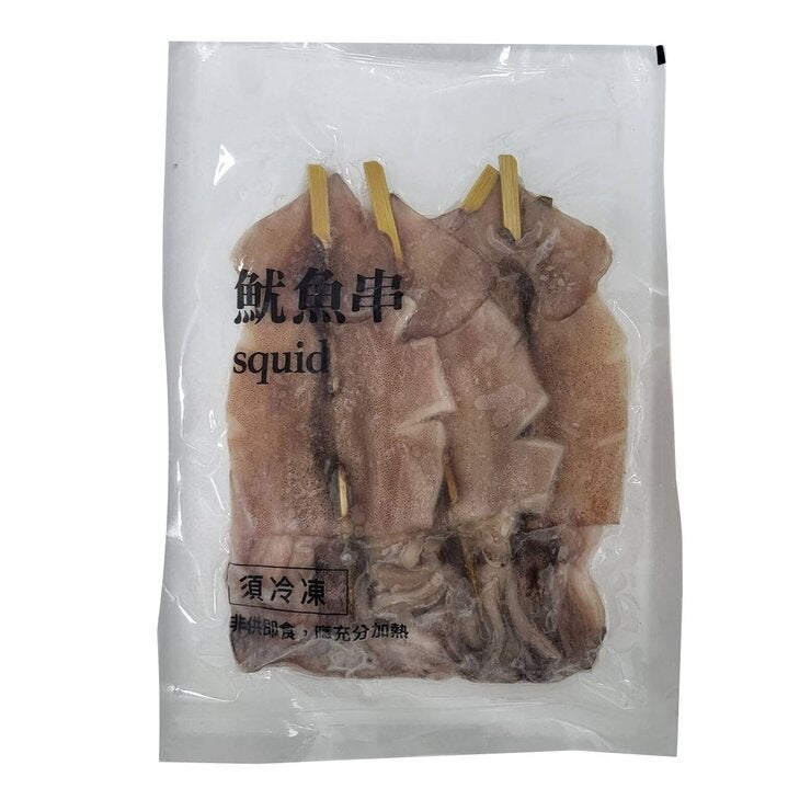 魷魚串 6入 魷魚串 6入