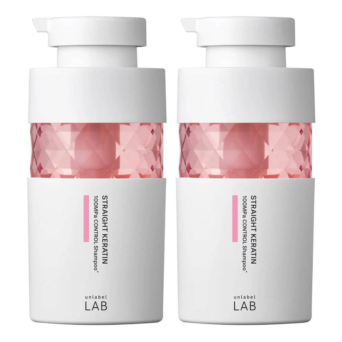 unlabel LAB 超柔順亮澤玫瑰角蛋白洗髮精 400毫升 X 2入