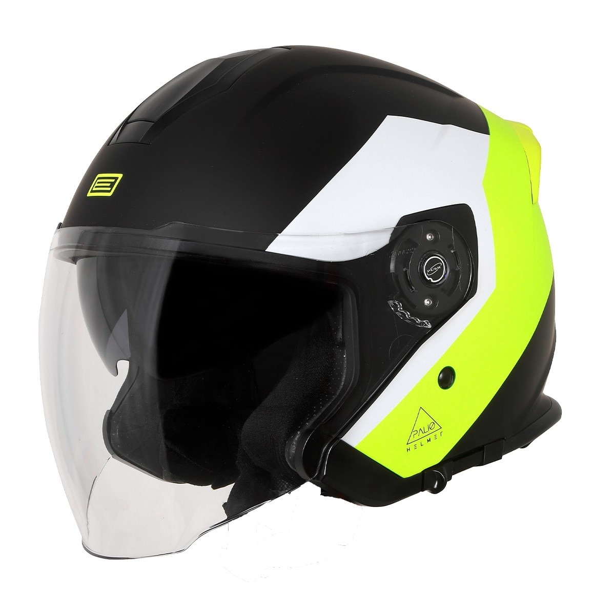 Origine Palio 2.0 3/4 雙鏡片防護頭盔 消光螢光黃黑 S