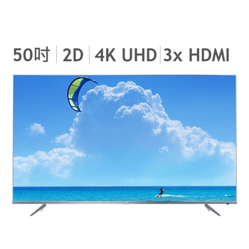 TCL 50" 4K HDR 智慧連網顯示器 (不含視訊盒) 50P6US TCL 50" 4K HDR 智慧連網顯示器 (不含視訊盒) 50P6US