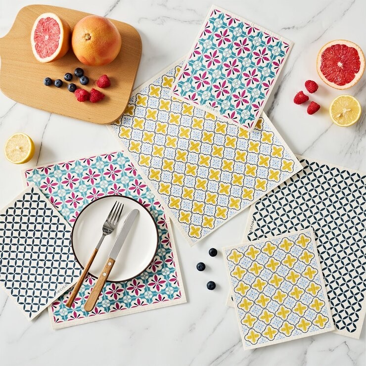 Recyco 木漿棉多用布12入組 窗花