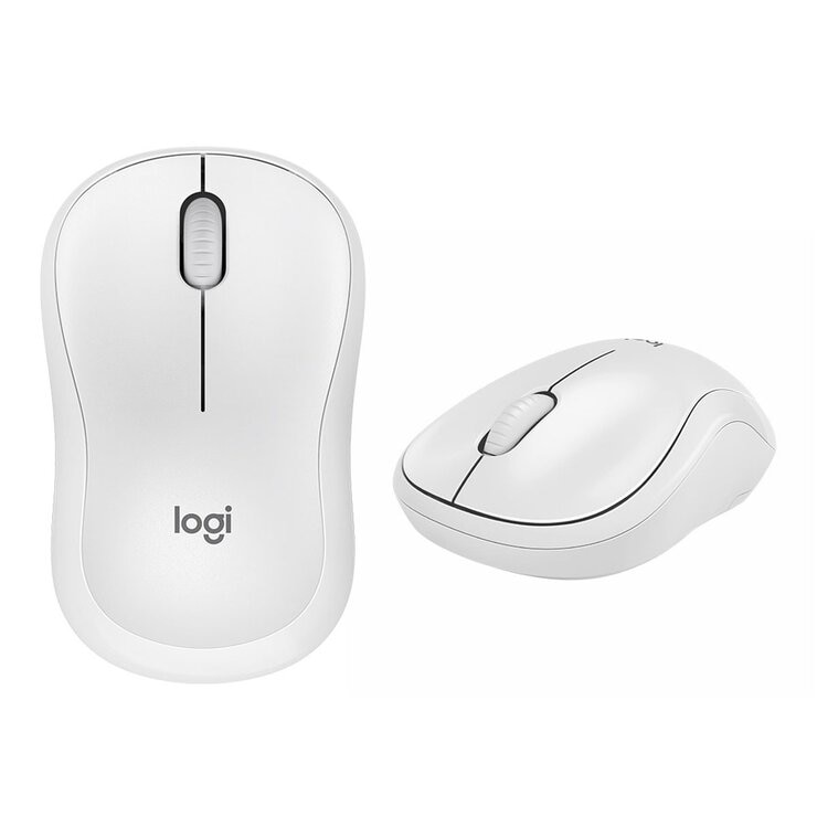 羅技 M240 靜音藍牙滑鼠 2入 白色