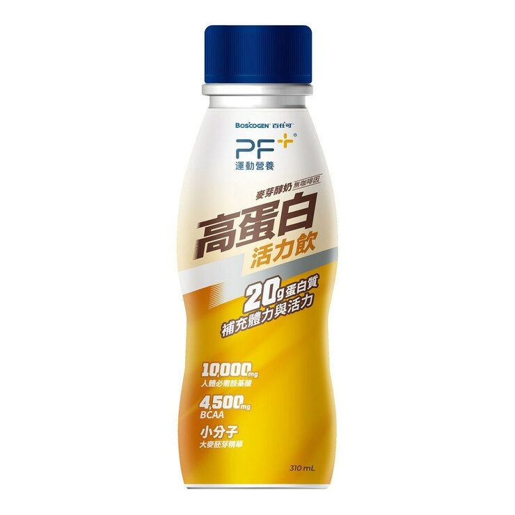 BOSCOGEN PF+ Sport Nutrition Protein Drink Malted Flavor 310ml X 12-Pack