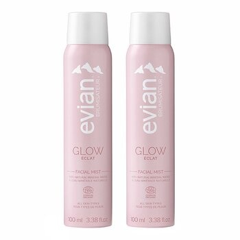 evian 超導活膚礦泉亮白煥膚 100毫升 X 2入