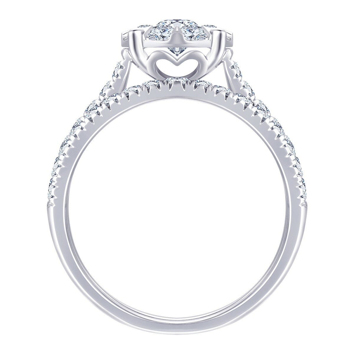 1.20克拉 圓形鑽石戒指 VS2/I