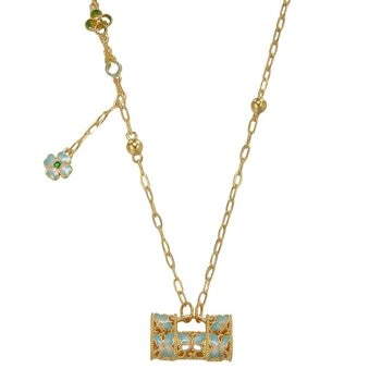 24K黃金項鍊 古法琺瑯 267厘