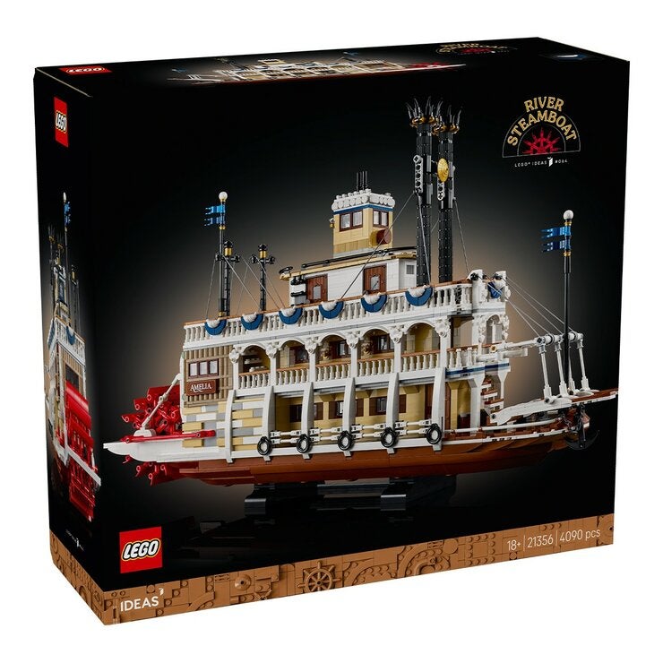 LEGO Ideas 系列 河流蒸汽船 21356 / 18歲以上 LEGO Ideas 系列 河流蒸汽船 21356 / 18歲以上
