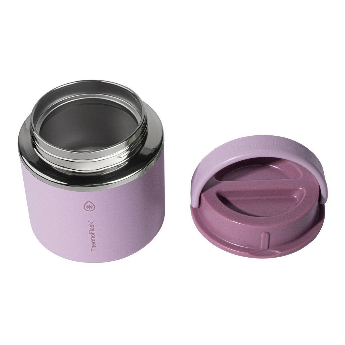 ThermoFlask 不鏽鋼真空食物燜燒罐 591毫升 X 2件組 淡粉+淡紫 ThermoFlask 不鏽鋼真空食物燜燒罐 591毫升 X 2件組 淡粉+淡紫