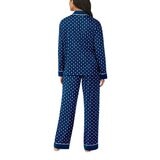 DKNY 女長袖睡衣套組 深藍