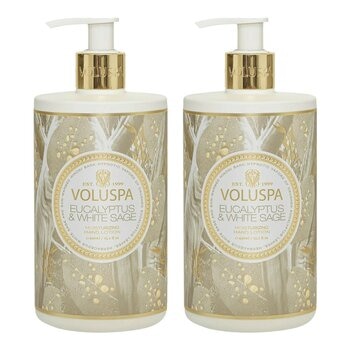 VOLUSPA 桉樹 & 白鼠尾草 乳液 X 2入組