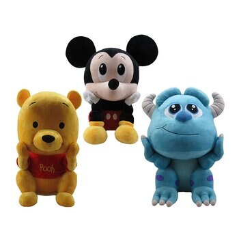 Disney 29吋 托腮絨毛玩偶