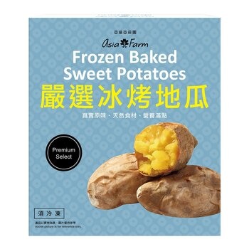 亞細亞田園 冷凍冰烤地瓜 1.1公斤 X 2包