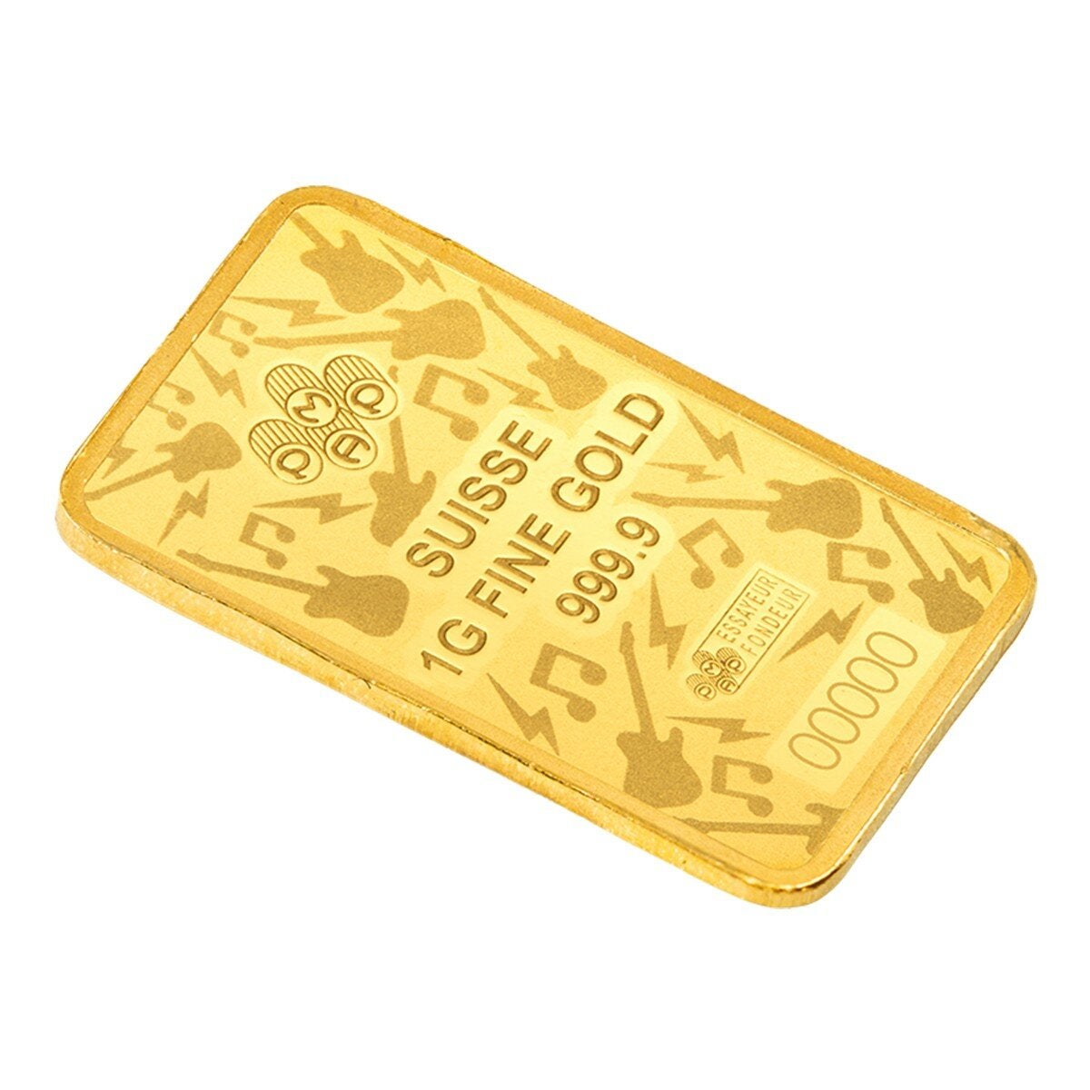 PAMP Fender 吉他 80週年紀念黃金條塊 999.9純金 1公克