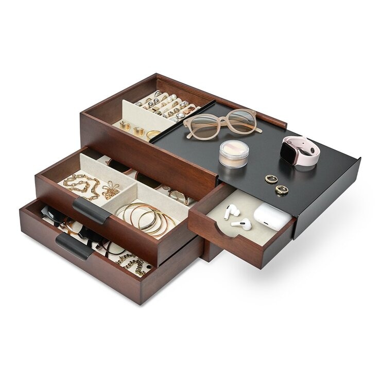 Umbra 木製珠寶飾品收納盒