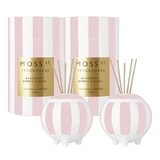 MOSS ST. FRAGRANCES 迷你陶瓷擴香 100毫升 X 2入組 覆盆子、蜂蜜和麝香