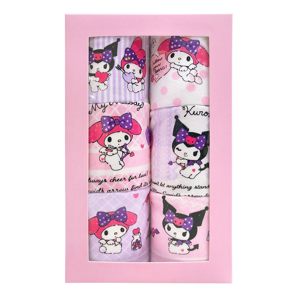 女童卡通圖案純棉內褲 6件入 XL