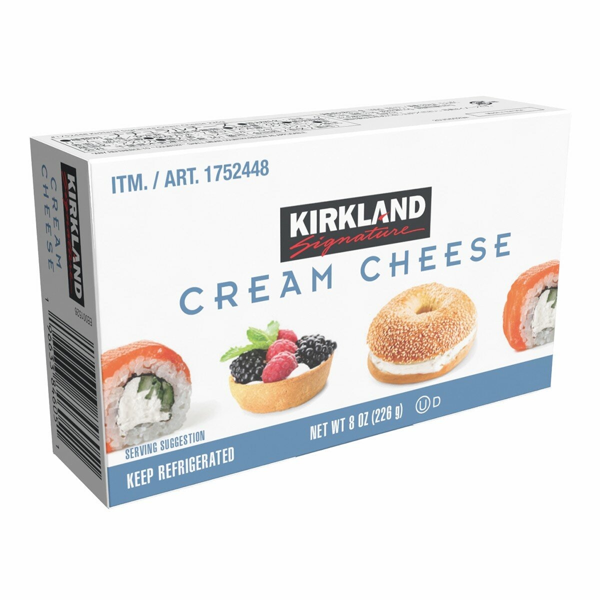 科克蘭 鮮奶油乾酪 226公克 X 6入