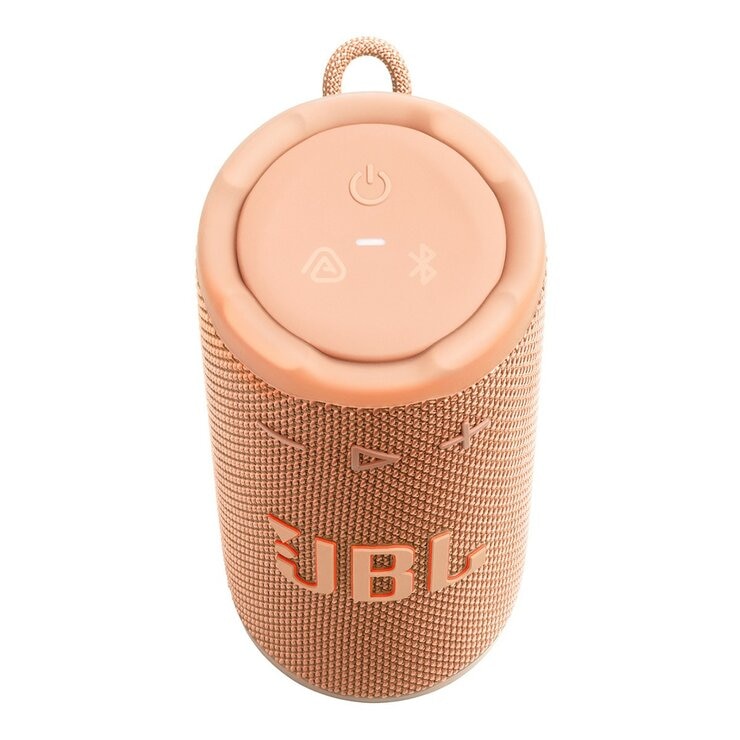 JBL Grip 可攜式防水燈光藍牙喇叭 橘色