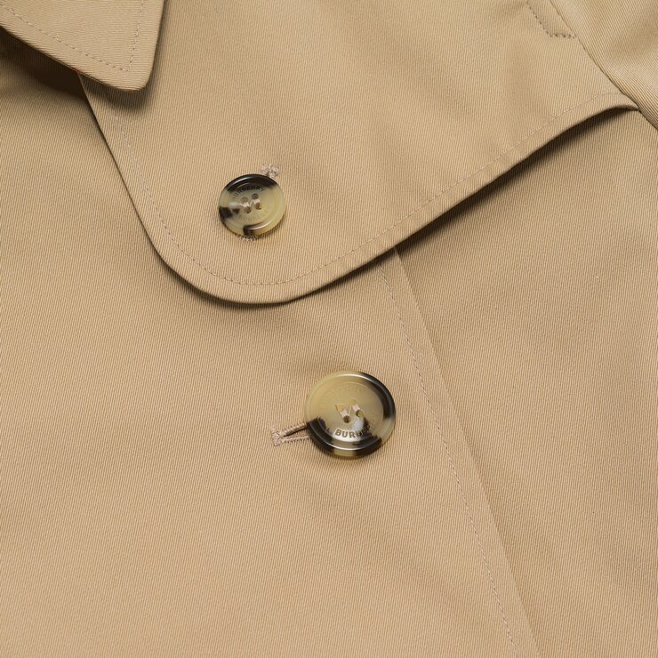 BURBERRY 女風衣外套 卡其色