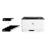 HP 彩色雷射印表機 150nw 含1黑3彩 + 1黑碳匣
