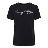 Tommy Hilfiger 女刺繡Logo短袖上衣 深藍 Tommy Hilfiger 女刺繡Logo短袖上衣 深藍