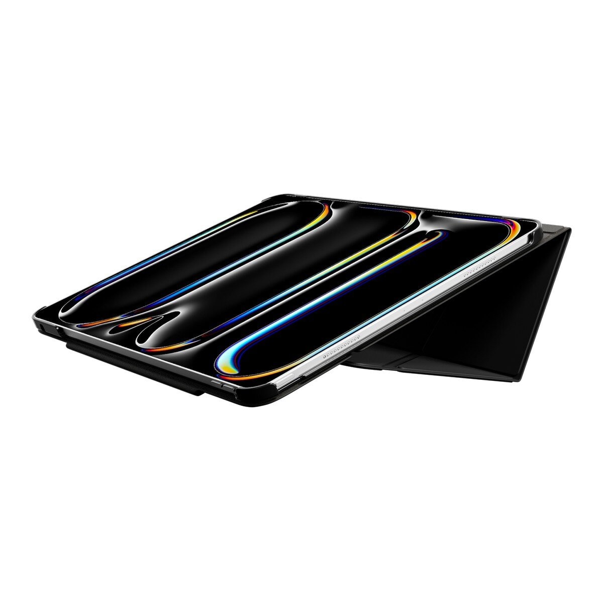 MAGEASY Lift 增高支架保護殼 適用於 iPad Pro 13吋 2024 M4 黑