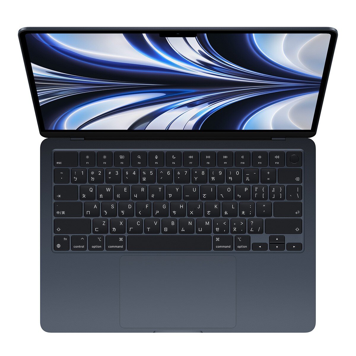 Apple MacBook Air 13吋 配備 M2晶片 8核心 CPU 10核心 GPU 8GB 512GB SSD 午夜色