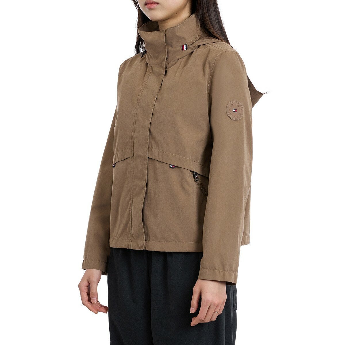 Tommy Hilfiger 女連帽外套 咖啡 Tommy Hilfiger 女連帽外套 咖啡