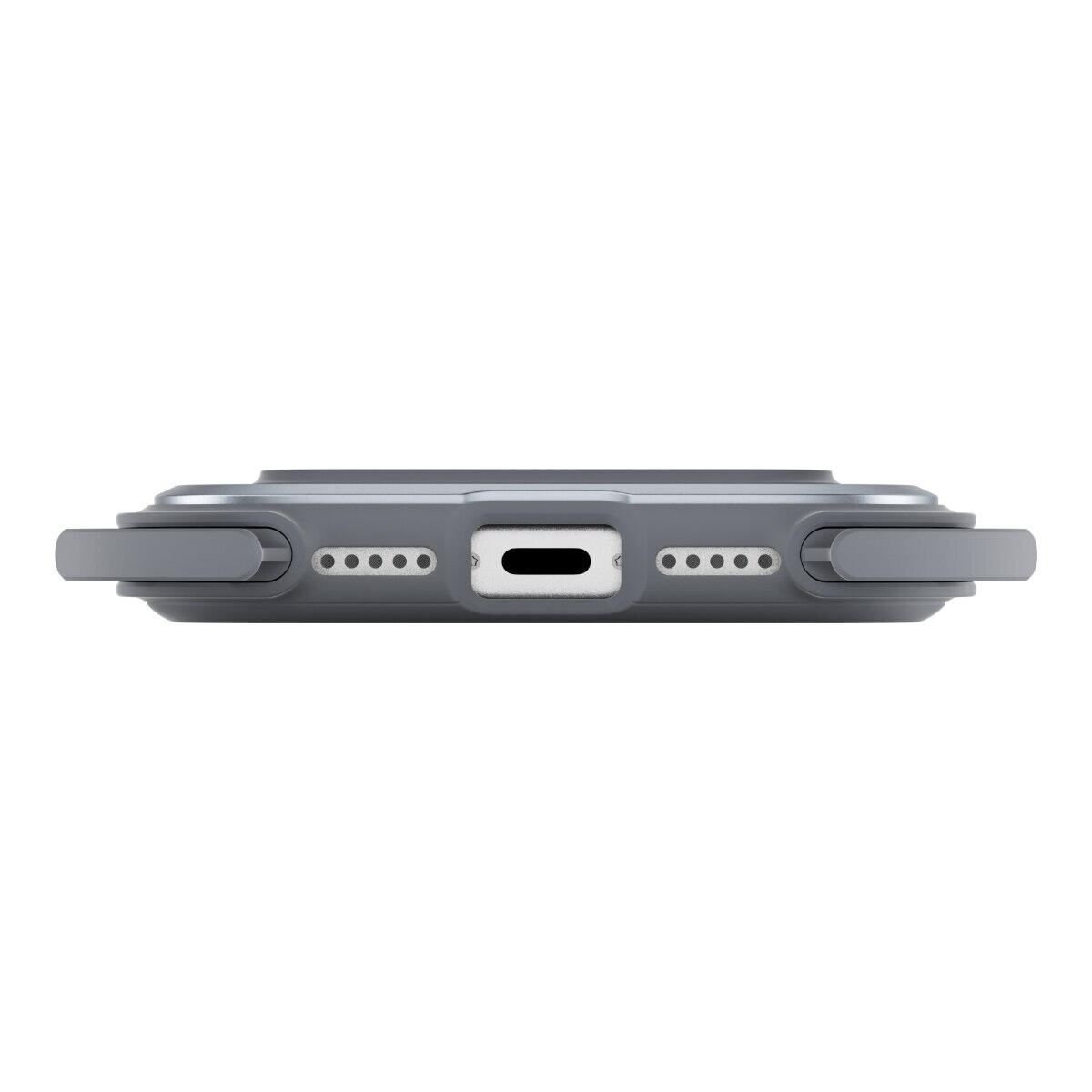 MAGEASY Odyssey Ultra M 終極防摔磁吸支架掛繩手機殼 iPhone 17 Pro(迷霧/岩石灰) + 鏡頭保護貼Lenz(迷霧) + Vetro 9H 鋼化玻璃保護膜