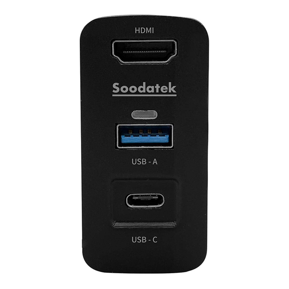 Soodatek Switch Dock PD45W 充電影音轉接器 附Type C 傳輸線 150公分 + HDMI 2.0傳輸線 200公分