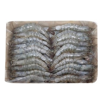 Premium Choice 冷凍帶殼帶尾生白蝦 11-15隻/磅, 3 公斤 Premium Choice 冷凍帶殼帶尾生白蝦 11-15隻/磅, 3 公斤