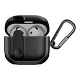 MAGEASY Odyssey 抗衝擊磁扣耳機殼 AirPods 4 金屬黑