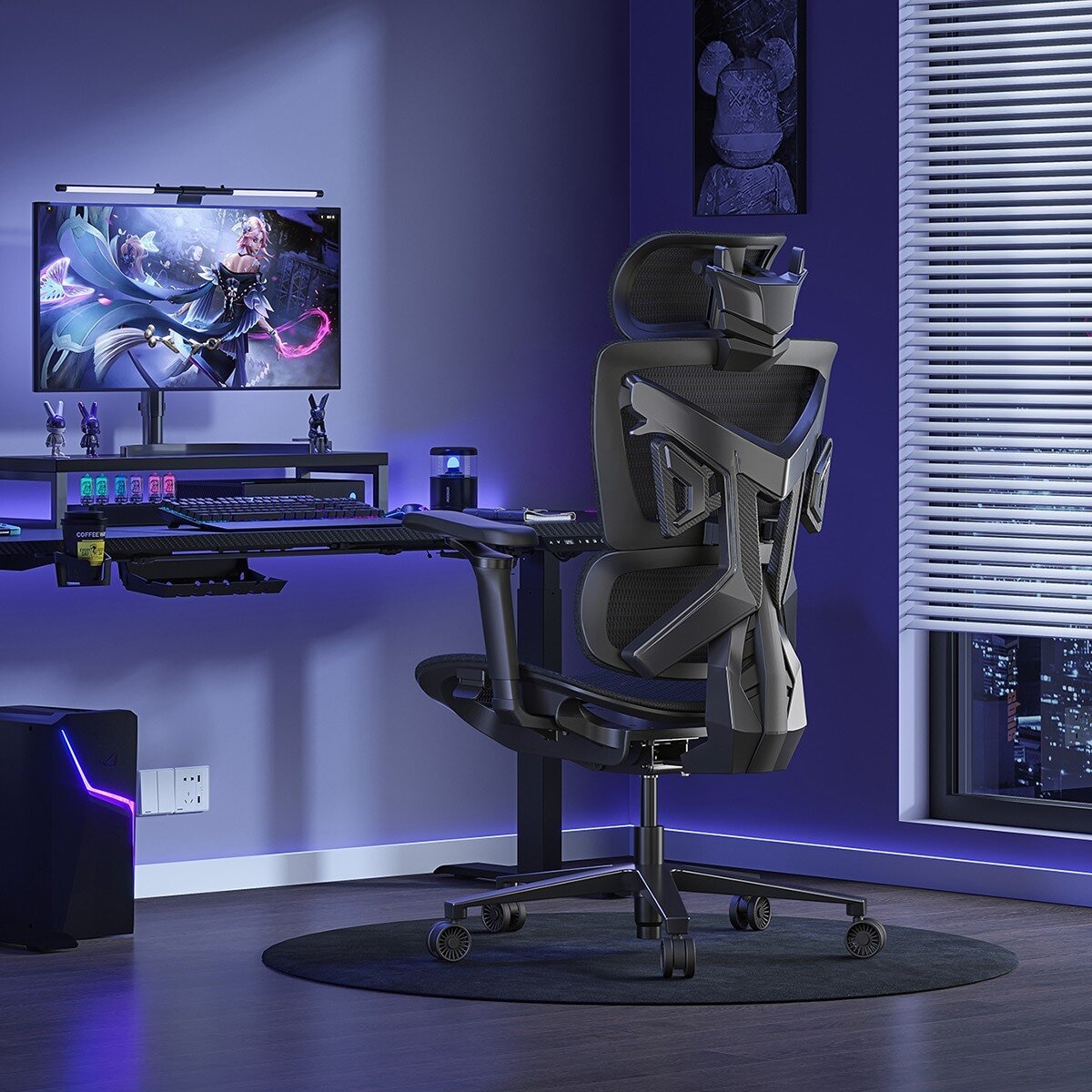 Anda Seat 網布電競椅 黑