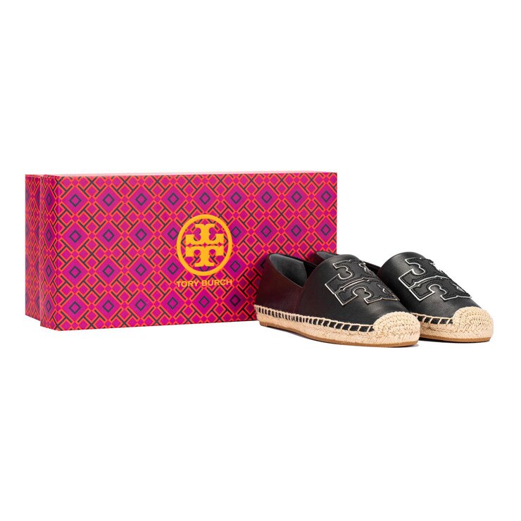 Tory Burch 女logo 皮革草編鞋 Costco 好市多線上購物 Tory Burch 女logo 皮革草編鞋 Costco 好市多線上購物