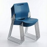 Musical Chairs Cache 可堆疊辦公椅 藍