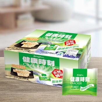 健康時刻 原味蘇打餅乾 20公克 X 40入 健康時刻 原味蘇打餅乾 20公克 X 40入
