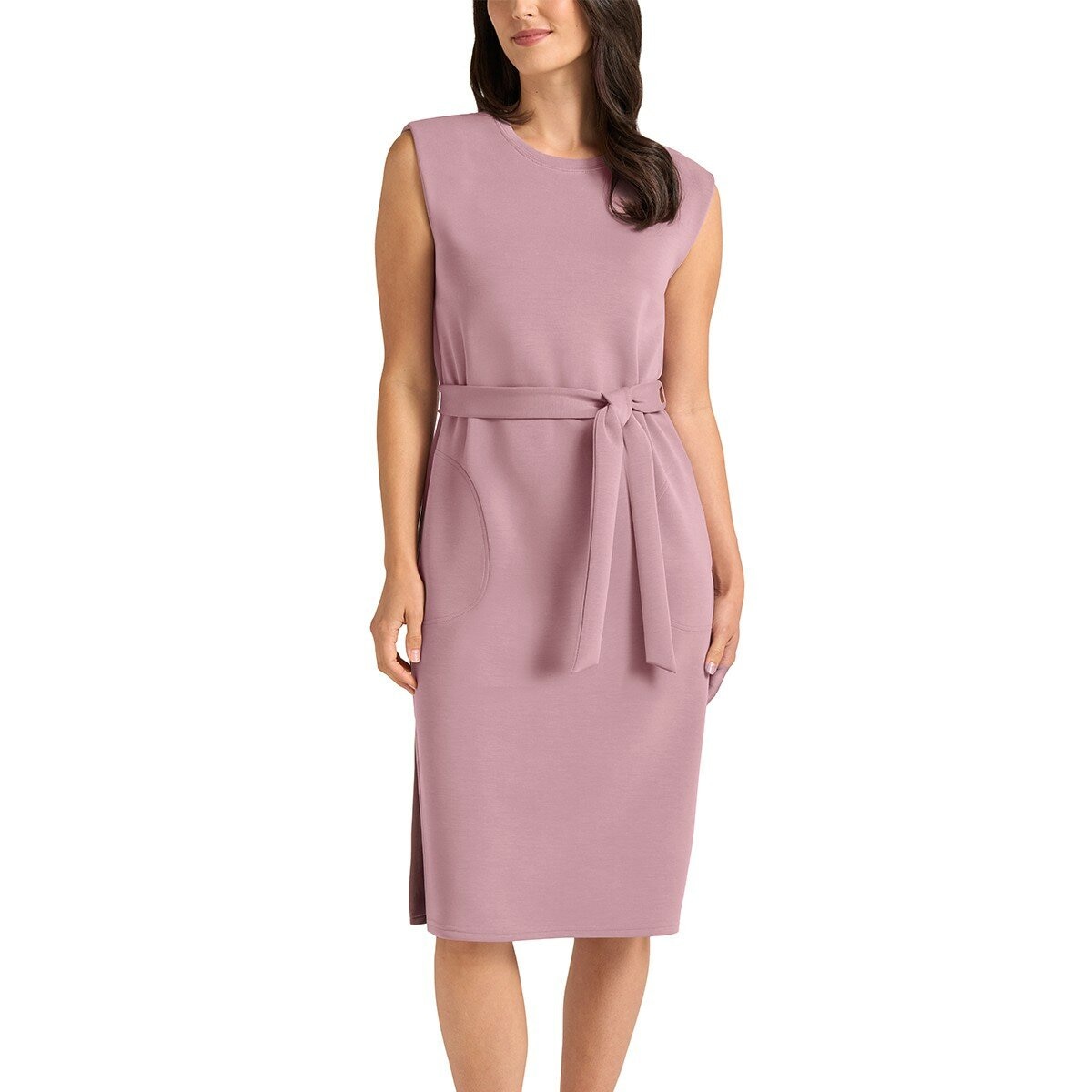 Max & Mia 女無袖連身洋裝 暗紫