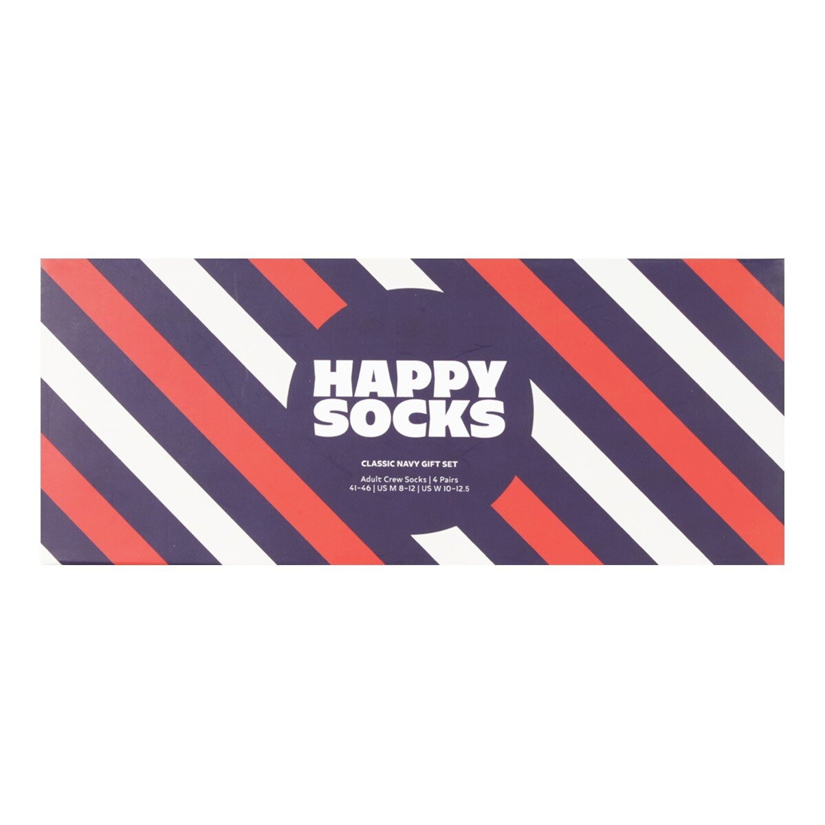 Happy Socks 男襪四入組禮盒 藍色組