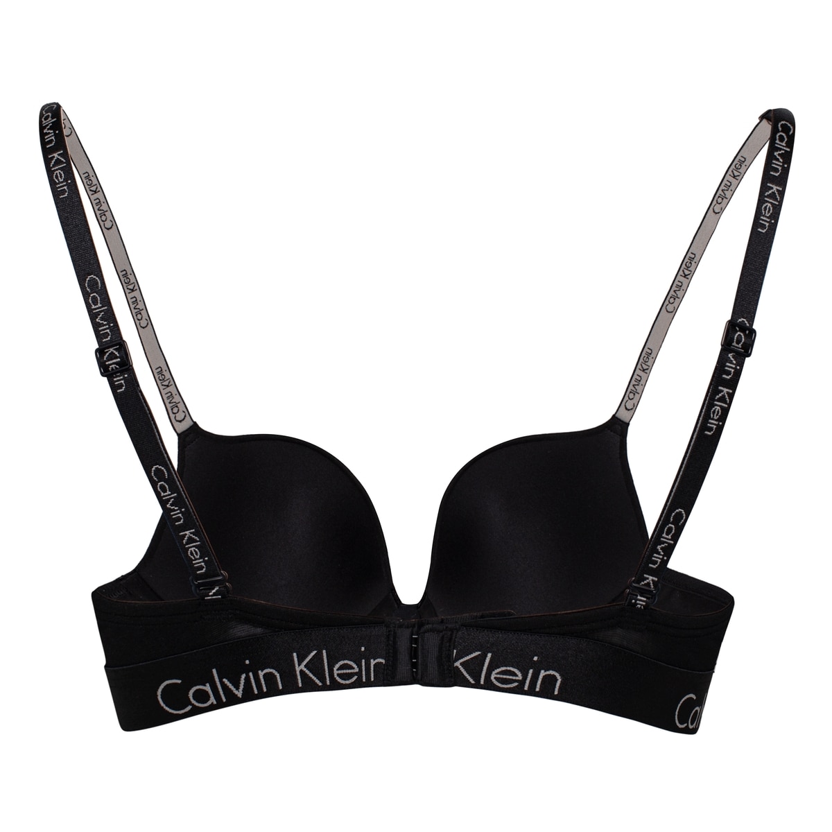 Calvin Klein 女舒適軟鋼圈內衣2入組 黑色 & 裸色 32C